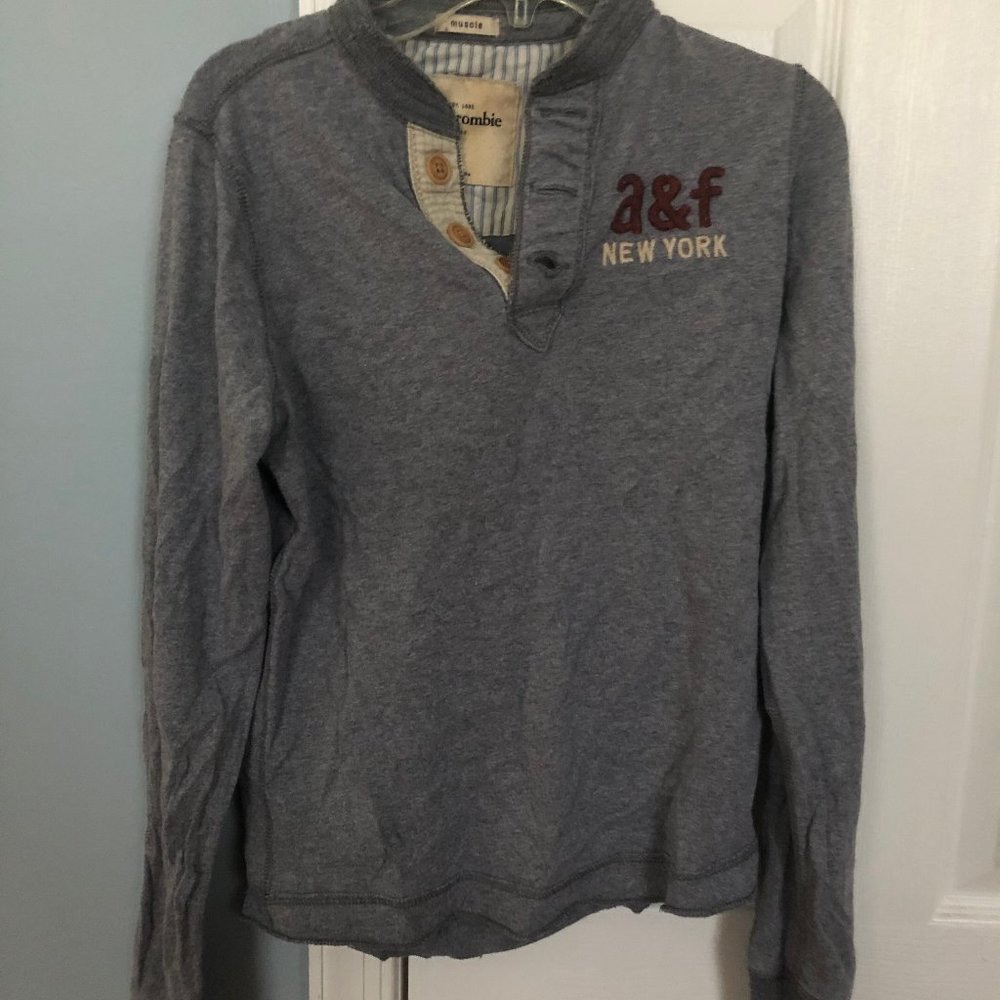 Abercrombie and Fitch Kid's Boy's Henley